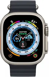 Смарт-годинник Apple Watch Ultra 49mm Titanium Case with Midnight Ocean Band [MQET3/MQFK3] [72529] - мініатюра 4