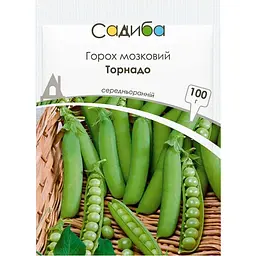 Горох Торнадо, 100 г, Садиба