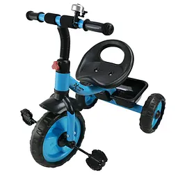 Триколісний велосипед Best trike колеса 10'' та 8'' з кошиком,4 кольори