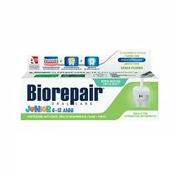 Комплекс Зубна паста Джуніор + Зубна Щітка Джуніор 6-14 років BioRepair - мініатюра 2