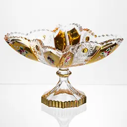 Цукерниця скляна Crystal 12 см Yiwu HP-34-139 - мініатюра 3
