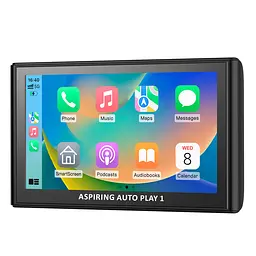 Портативний монітор Aspiring Auto Play 1, Magnet, CarPlay, Android auto - мініатюра 7