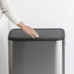 Бак для сміття Brabantia Bo Touch Bin Hi матовий сталевий 2x30 л (130649) - мініатюра 6