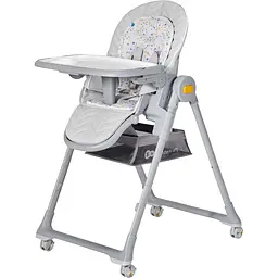 Стільчик для годування 2 в 1 KinderKraft Lastree Grey (KHLAST00GRY0000)