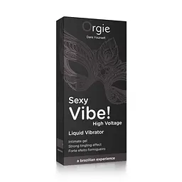 Рідкий вібратор Sexy Vibe Інтенсивність вібрації: сильна 15 мл Orgie (Бразилія-Португалія) - мініатюра 4