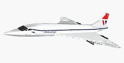 Конструктор COBI Concorde G-BBDG 1:95 455 деталей — Пасажирський літак 1917 - мініатюра 2