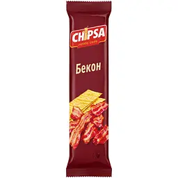 Чипси картопляні Chipsa зі смаком бекону 55 г