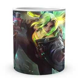 Кухоль GeekLand League of Legends Ліга Легенд Зери LOL 002.15 330 мл білий - мініатюра 2