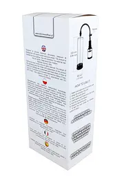 Помпа для пеніса Boss of Toys Powerpump Max 22 см прозорий - мініатюра 5