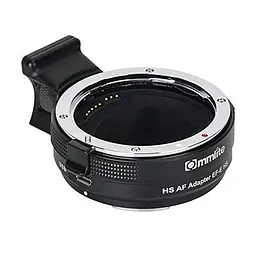 Перехідник Commlite CM-EF-E HS AF для об'єктивів EF/EF-S на E-Mount - мініатюра 4