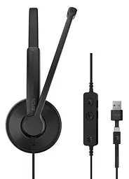 Гарнітура Epos IMPACT 100 UC Stereo USB-C+A (7202780) - мініатюра 3