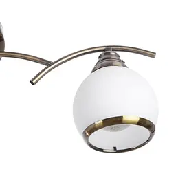 Люстра стельова Brille класична E27 60W BZ (LK-409C/4) - мініатюра 3