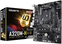 Материнська плата Gigabyte GA-A320M-H Socket AM4 (GA-A320M-H) Б/В