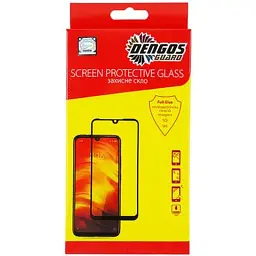Стекло защитное Dengos Full Glue OPPO A73, black frame (TGFG-156)