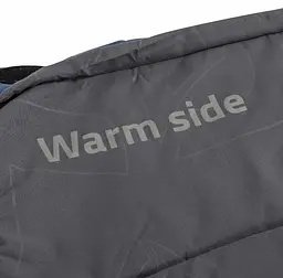 Спальний мішок Bo-Camp Vendeen XL Cool/Warm Silver -2° Blue/Grey (3605885) (DAS301421) - мініатюра 7