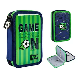 Пенал шкільний Yes подвійний Football Fan HP-01