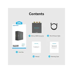 Конвертор RCA to HDMI black Vention (AEFB0) - мініатюра 8