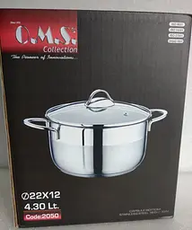 Каструля O.M.S. Collection 2050-22 см 4.3 л - мініатюра 10