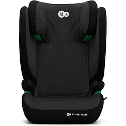 Автокрісло Kinderkraft Junior Fix 2 i-Size Graphite Black чорне KCJUFI20BLK0000 (00-00305198) - мініатюра 3