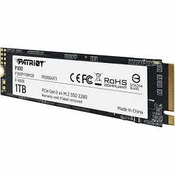 Накопичувач SSD M.2 2280 1TB Patriot (P300P1TBM28) - мініатюра 3