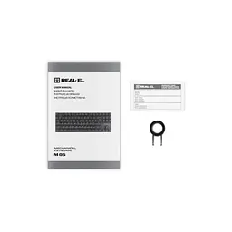 Клавіатура REAL-EL M 05 USB Grey (EL123100044) - мініатюра 10