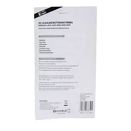 Набір батарейок таблеток ASSORTED 50 шт, LR41, LR44, AG1, AG3, AG10, AG13 - мініатюра 3