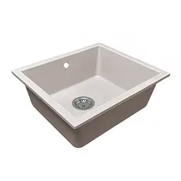 Кухонна мийка Adamant Catalana 530x455x200 Бежевий avena 000000953 - мініатюра 3