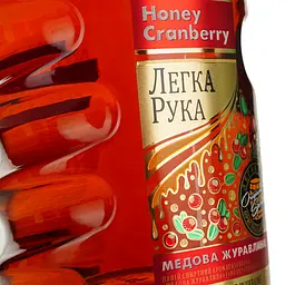 Напій спиртний ароматизований Легка Рука Honey Cranberry 30% 0.5 л - мініатюра 4