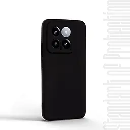 Чехол-накладка для смартфона Xiaomi 14, противоударный, силиконовый, термополиуретановый (ТПУ), с защитой камеры и корпуса, черный, защита всего корпуса, ArmorStandart (ARM72979) - мініатюра 2