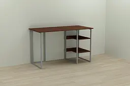Комп'ютерний стіл Ferrum-decor Кевін 75x140x70 сірий ДСП Венге 16мм (FRD-105885)