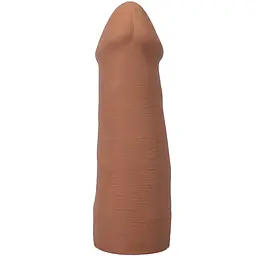 Фалоімітатор Doc Johnson The Realistic Cock ULTRASKYN 5 Inch, карамельний - мініатюра 4