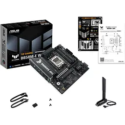 Материнська плата Asus TUF Gaming B850M-E WIFI sAM5 B850 4xDDR5 M.2 HDMI DP WiFi BT mATX - мініатюра 2