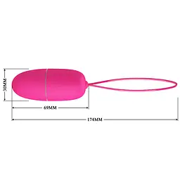 Віброяйце PRETTY LOVE -SELKIE pink PRETTY LOVE BI-014865W-1 98600 - мініатюра 8