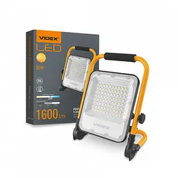 LED прожектор акумуляторний Videx Premium F2A 50W 5000K - мініатюра 2