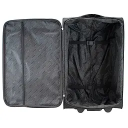 Валіза середня Semi Line 25 дюймів (M) Polyester 600D Black (T5601-3) - мініатюра 2