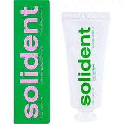 Щоденна відбілювальна зубна паста Solident Watermelon mint кавун-м'ята 25 мл