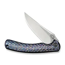 Ніж складаний туристичний Weknife Dracarys, (9.1 см) Böhler M390 / титан 6AL4V полум’яний - мініатюра 4
