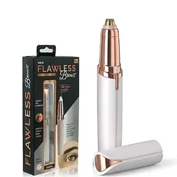 Тример жіночий для брів USB Flawless Brows для точкової корекції брів
