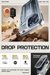 Протиударний чохол SUPCASE Unicorn Beetle Pro для iPhone 15 Pro Max - мініатюра 5