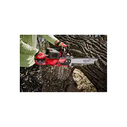 Пила ланцюгова акумуляторна безщіткова MILWAUKEE, M18 F2CHS50-0 (2х18В), шина 50см (каркас) (каркас, ключ, чохол, ланцюг, мастил - мініатюра 5