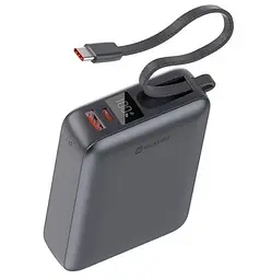 Портативна батарея Swissten POWER BANK 20000 mAh 45 Вт із кабелем Type-C Silver