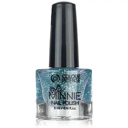 Лак для нігтів Colour INTENSE 5мл Мini 096 глітер небо