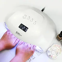 Лампа SUN T-OS28884 для нігтів SUN-X Plus на 72W для сушіння гель-лаку, гелю - мініатюра 4