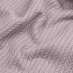 Плед-покривало Cosas Knitted Braid Floral косичка 75х95 см (Blanket_24Floral_KnittedBraid_75x95) - мініатюра 4
