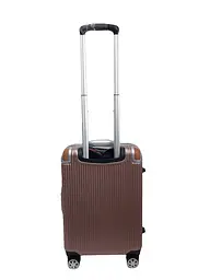 Валіза маленька S ручна поклажа Airtex 228 поліпропілен Рожеве золото - мініатюра 5