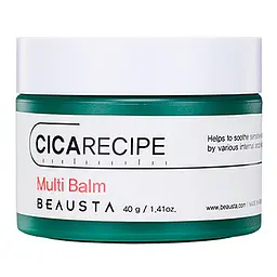 Бальзам для обличчя заспокійливий з центеллою Cicarecipe Multi Balm BEAUSTA 40 мл