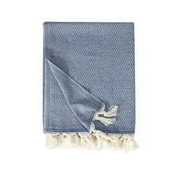 Покривало Barine - Stream Throw Denim 135x180 синій