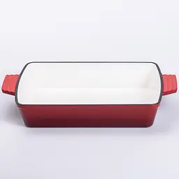 Форма для запікання чавунна 3 л червоний Yongkang HP-FLG-16 RED