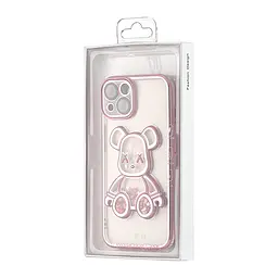 Чохол Shining Bear Case Protected Camera iPhone 14 Pink - мініатюра 2