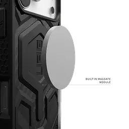 Чохол протиударний UAG Monarch Pro MagSafe для iPhone 17 Pro Max Carbon Fiber Black 114514119042 - мініатюра 8